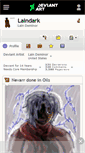 Mobile Screenshot of laindark.deviantart.com