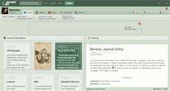 Desktop Screenshot of panmiro.deviantart.com