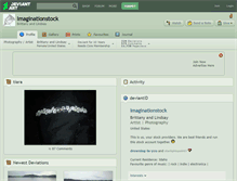 Tablet Screenshot of imaginationstock.deviantart.com