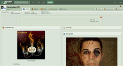 Desktop Screenshot of darklatios777.deviantart.com
