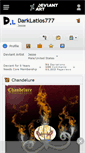 Mobile Screenshot of darklatios777.deviantart.com