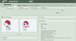 Desktop Screenshot of cherrysong.deviantart.com