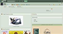 Desktop Screenshot of celts.deviantart.com