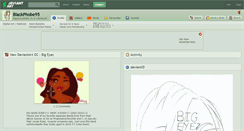 Desktop Screenshot of blackphobe95.deviantart.com