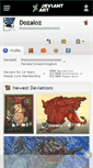 Mobile Screenshot of dozaloz.deviantart.com