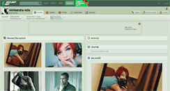 Desktop Screenshot of aleksandra-azia.deviantart.com