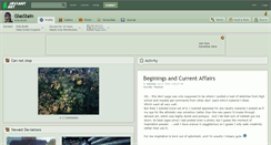 Desktop Screenshot of glasstain.deviantart.com