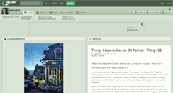 Desktop Screenshot of maccski.deviantart.com