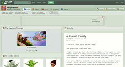Desktop Screenshot of kellydawn.deviantart.com