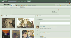 Desktop Screenshot of daomoua2.deviantart.com