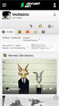 Mobile Screenshot of louisazou.deviantart.com
