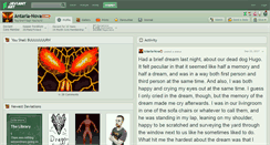 Desktop Screenshot of antaria-nova.deviantart.com