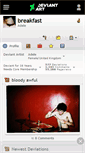 Mobile Screenshot of breakfast.deviantart.com