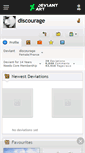 Mobile Screenshot of discourage.deviantart.com