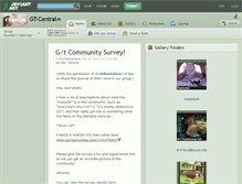 Tablet Screenshot of gt-central.deviantart.com