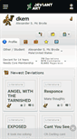 Mobile Screenshot of dkem.deviantart.com