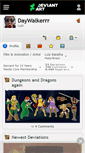 Mobile Screenshot of daywalkerrr.deviantart.com