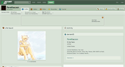 Desktop Screenshot of pavethacoon.deviantart.com