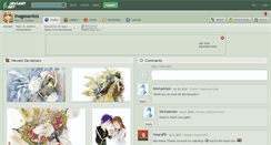 Desktop Screenshot of magasantos.deviantart.com