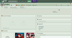 Desktop Screenshot of mini-giant.deviantart.com