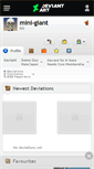 Mobile Screenshot of mini-giant.deviantart.com