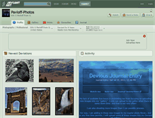 Tablet Screenshot of pavloff-photos.deviantart.com