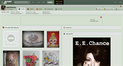 Desktop Screenshot of eechance.deviantart.com