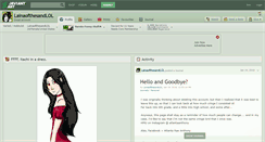 Desktop Screenshot of lainaofthesandlol.deviantart.com