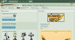 Desktop Screenshot of phoenixsalover.deviantart.com