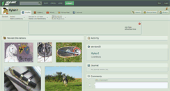 Desktop Screenshot of kyian1.deviantart.com