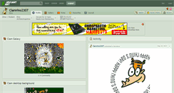 Desktop Screenshot of clamrino2307.deviantart.com
