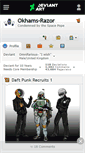 Mobile Screenshot of okhams-razor.deviantart.com