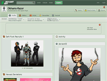 Tablet Screenshot of okhams-razor.deviantart.com