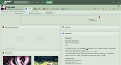 Desktop Screenshot of fuji-mori.deviantart.com