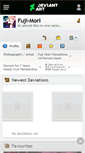 Mobile Screenshot of fuji-mori.deviantart.com