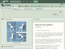 Tablet Screenshot of melkatsa.deviantart.com