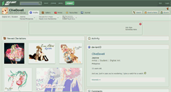 Desktop Screenshot of clivedoveii.deviantart.com