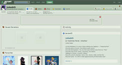 Desktop Screenshot of juskadeth.deviantart.com