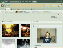 Tablet Screenshot of barbaro101.deviantart.com