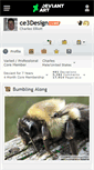 Mobile Screenshot of ce3design.deviantart.com
