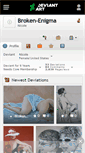 Mobile Screenshot of broken-enigma.deviantart.com