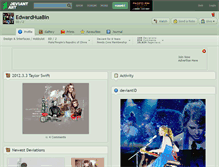 Tablet Screenshot of edwardhuabin.deviantart.com