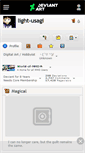 Mobile Screenshot of light-usagi.deviantart.com