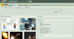 Desktop Screenshot of mtgb.deviantart.com