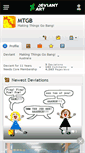 Mobile Screenshot of mtgb.deviantart.com