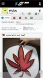 Mobile Screenshot of eluluu.deviantart.com