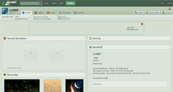 Desktop Screenshot of cre8tif.deviantart.com
