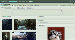 Desktop Screenshot of fish-walker.deviantart.com