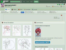 Tablet Screenshot of graceyanneiseki.deviantart.com