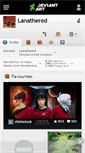 Mobile Screenshot of lanathered.deviantart.com